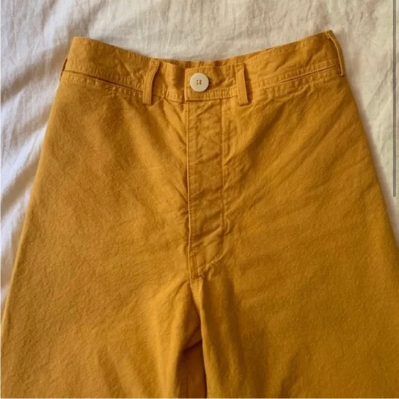 Jesse Kamm sailor pants in Caribbean gold - Picture 8 of 13